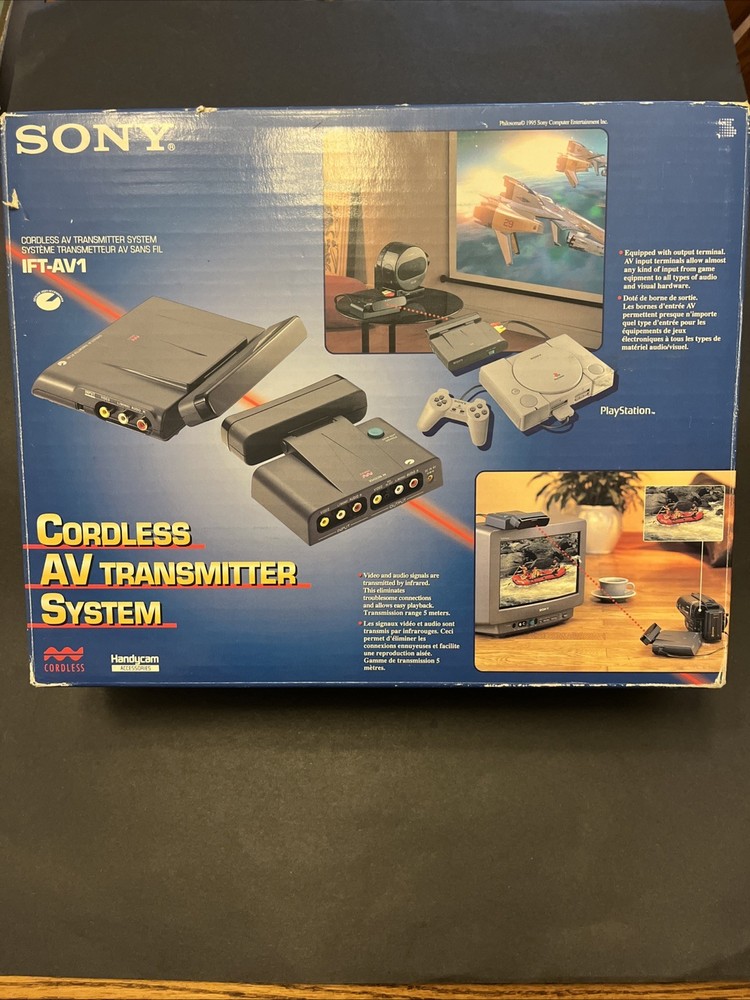 Sony IFT-AV1 Cordless AV Transmitter System - NEW