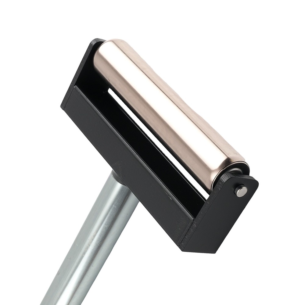 Heavy Duty Adjustable Roller Stand 2500lbs 27.6-52in Triangular Base Steel