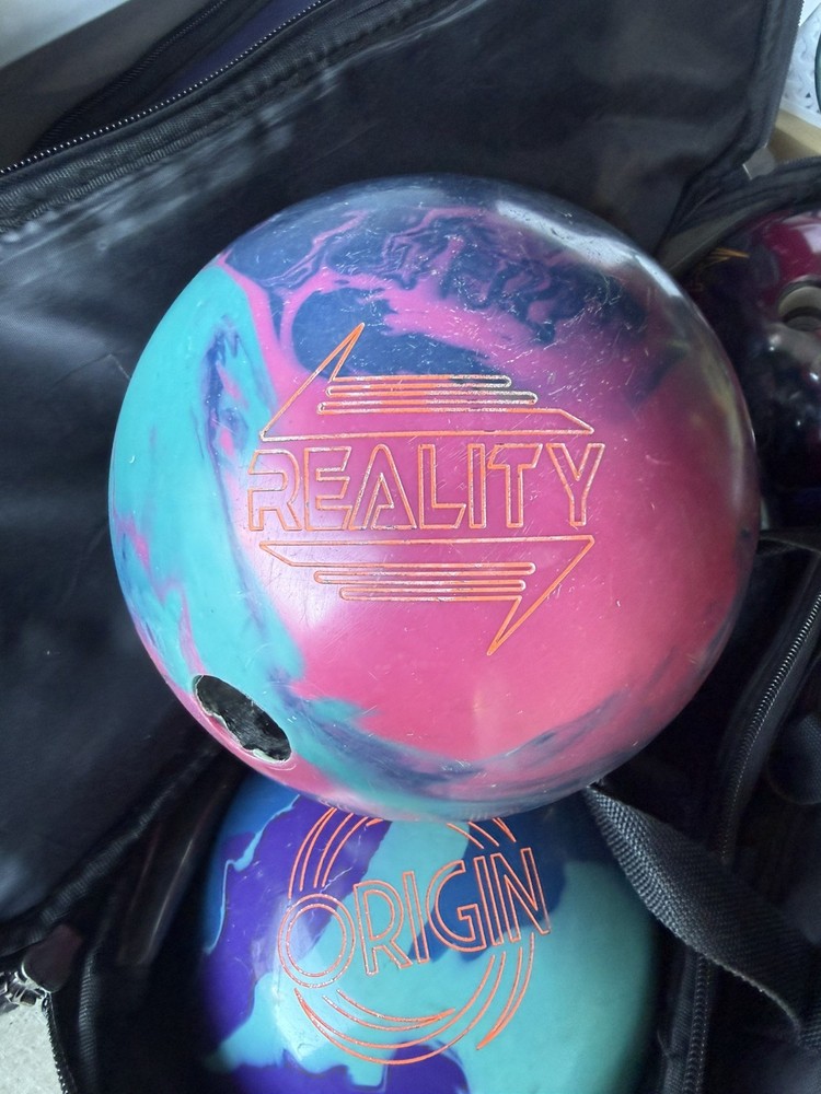900 Global Reality Solid OG 15 Lb Bowling Ball Drilled
