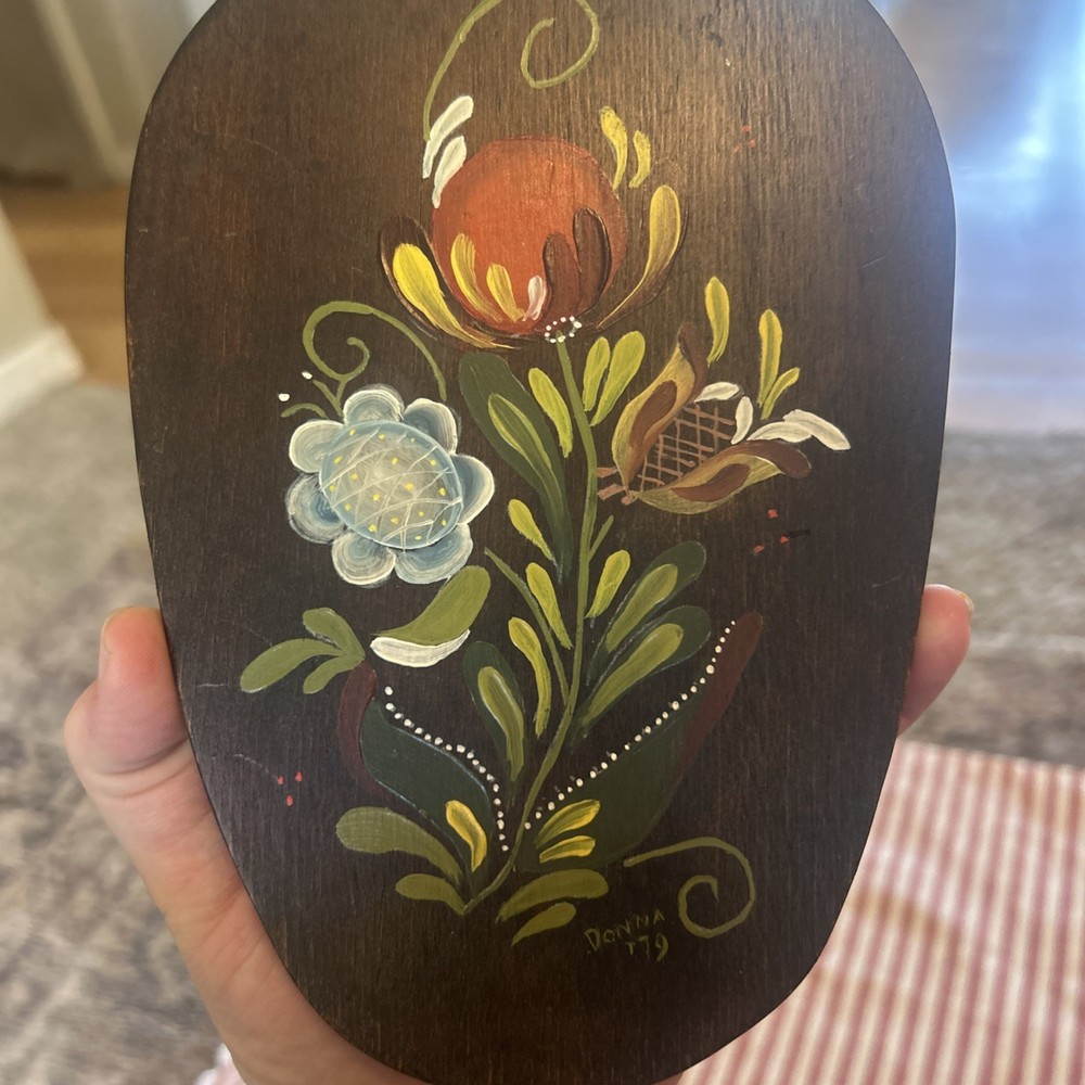 Vintage Hand painted Decor