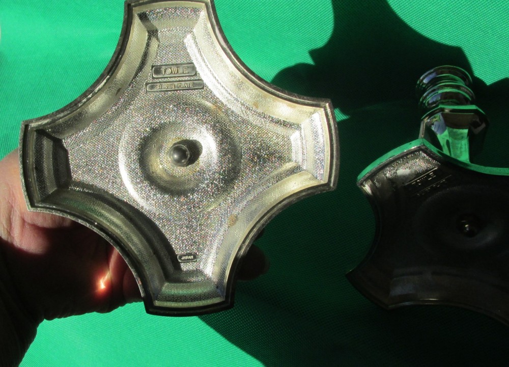 Towle silverplate Candlestick Holder A Pair