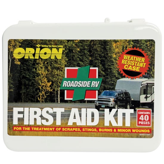 Orion Roadside RV 40-Piece First Aid Kit, #8055
