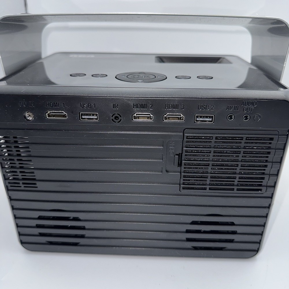 RCA RPJ227 Mini Home Projector Streaming Device – Tested Works Great
