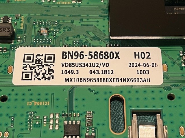 Samsung QN85Q7FAAF Main Board