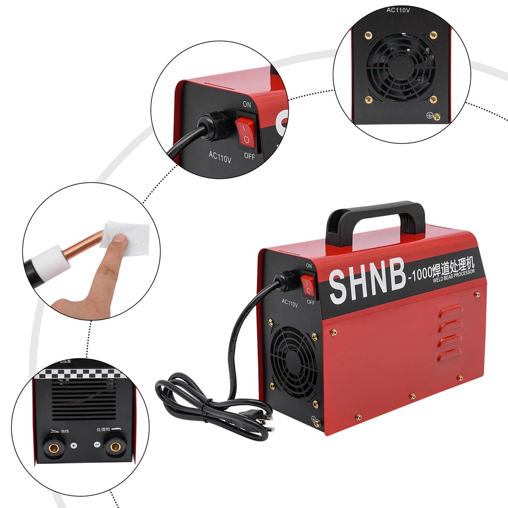 1000W Welding Bead Processor Weld Cleaning Machine For Metal/arc Welding
