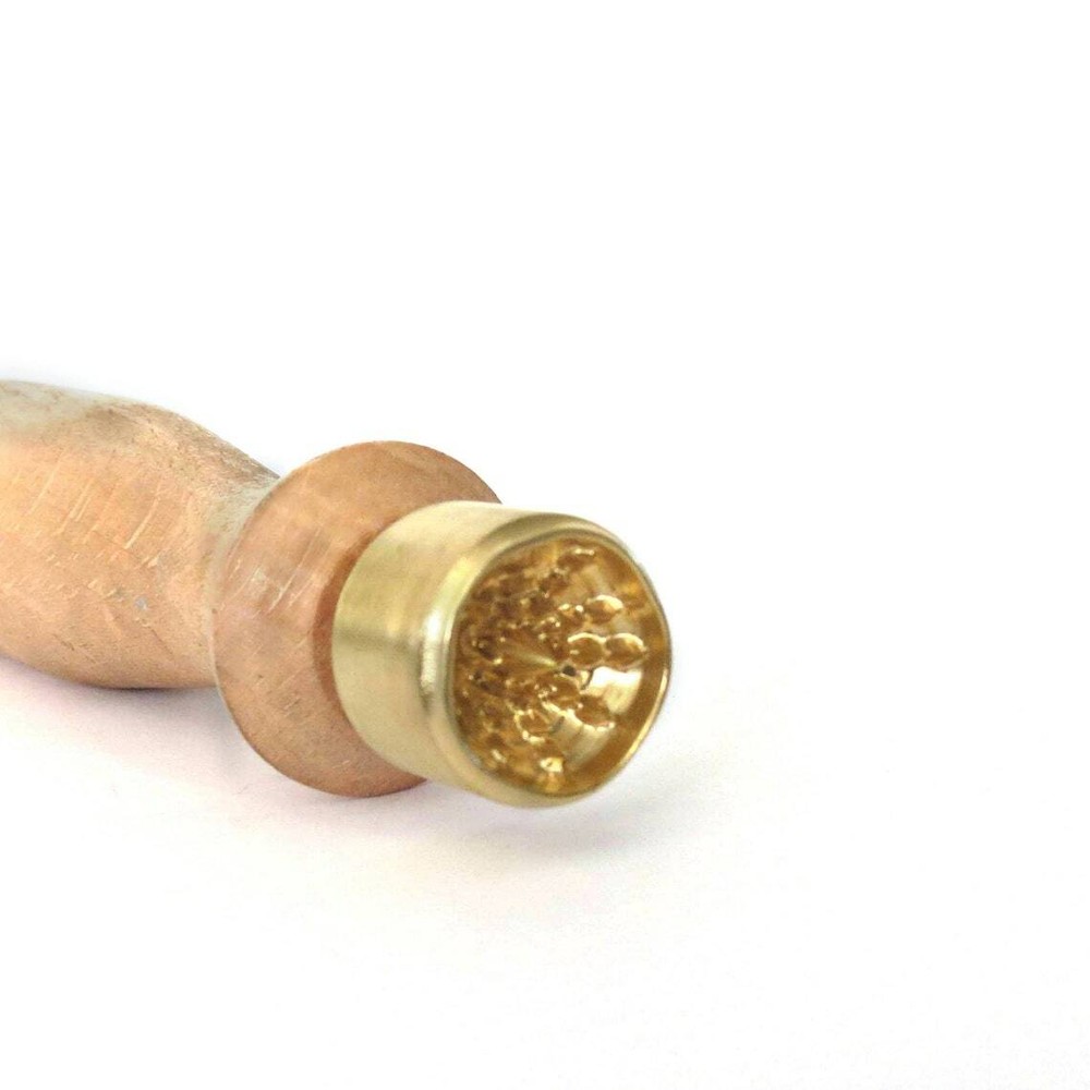 Large urchin cabochon stamp lampwork tool