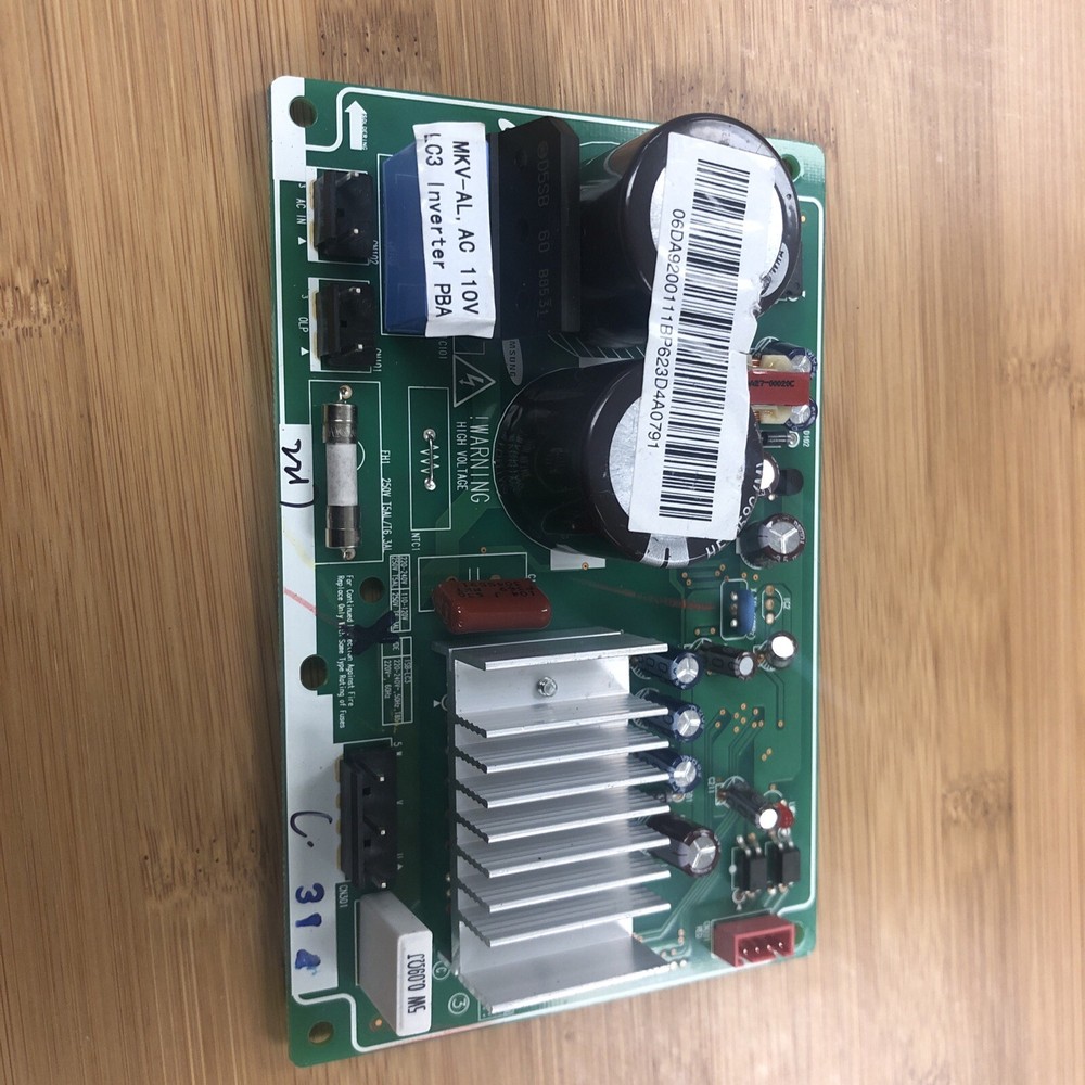 samsung refrigerator inverter control board p# DA41-00707B