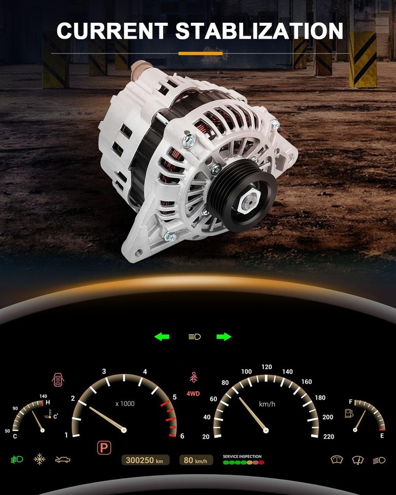 Alternator Fits Eclipse 2000-2005 13840N