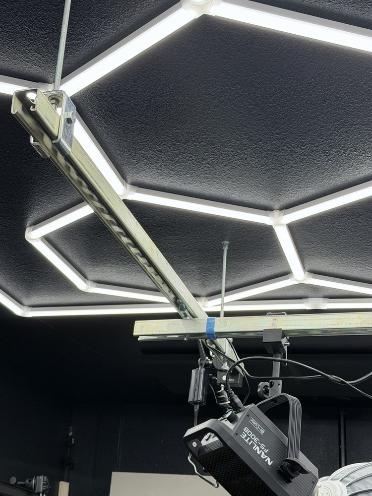 Custom Ceiling Mount Studio Rail System (Kit)
