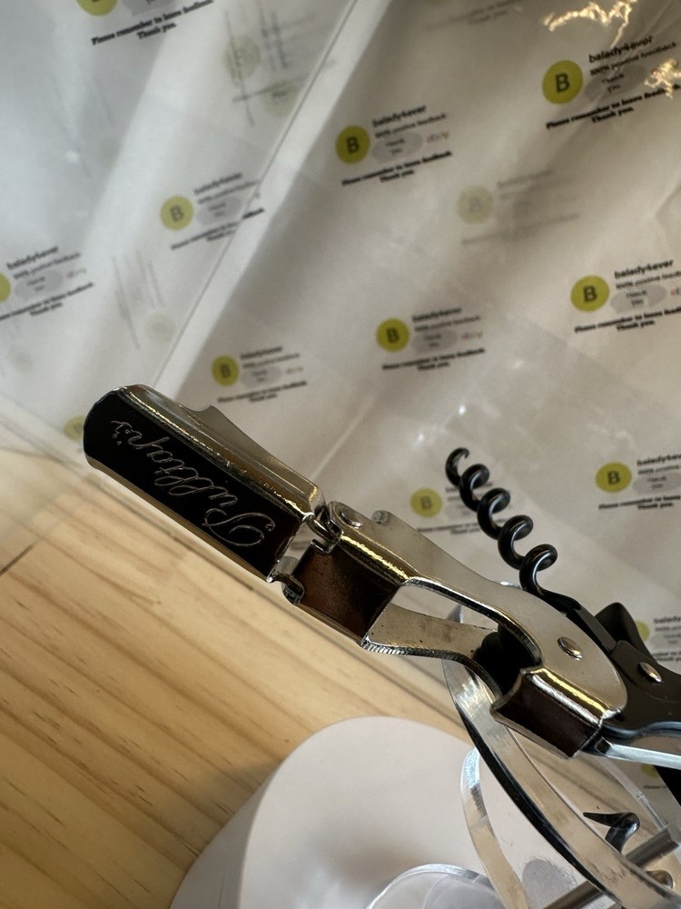 3-Pk Pulltap's Professional Double-hinged Waiter's Corkscrew with Pulltap's Logo