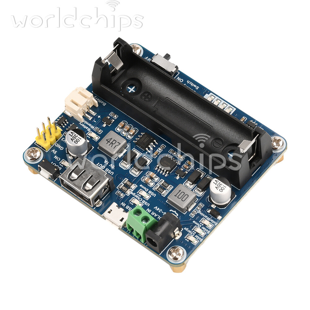 Power Manager Module for 6V~24V Solar Panel Support MPPT USB Battery Charging