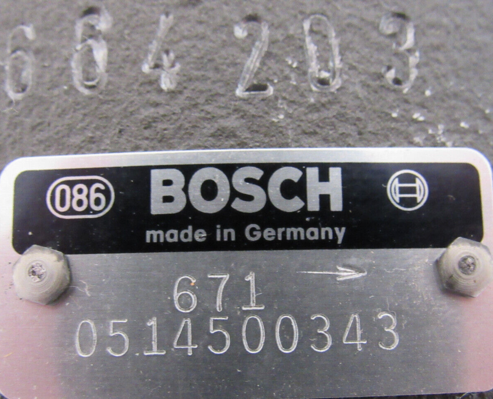 NEW BOSCH 0514500343 HYDRAULIC PUMP