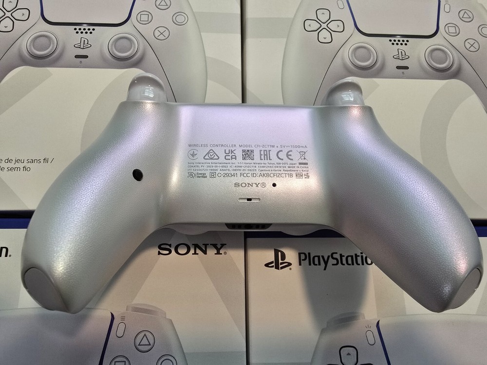 SONY PS5 RAPID FIRE MODDED CHROMA PEARL CONTROLLER, COD FPS GAMES