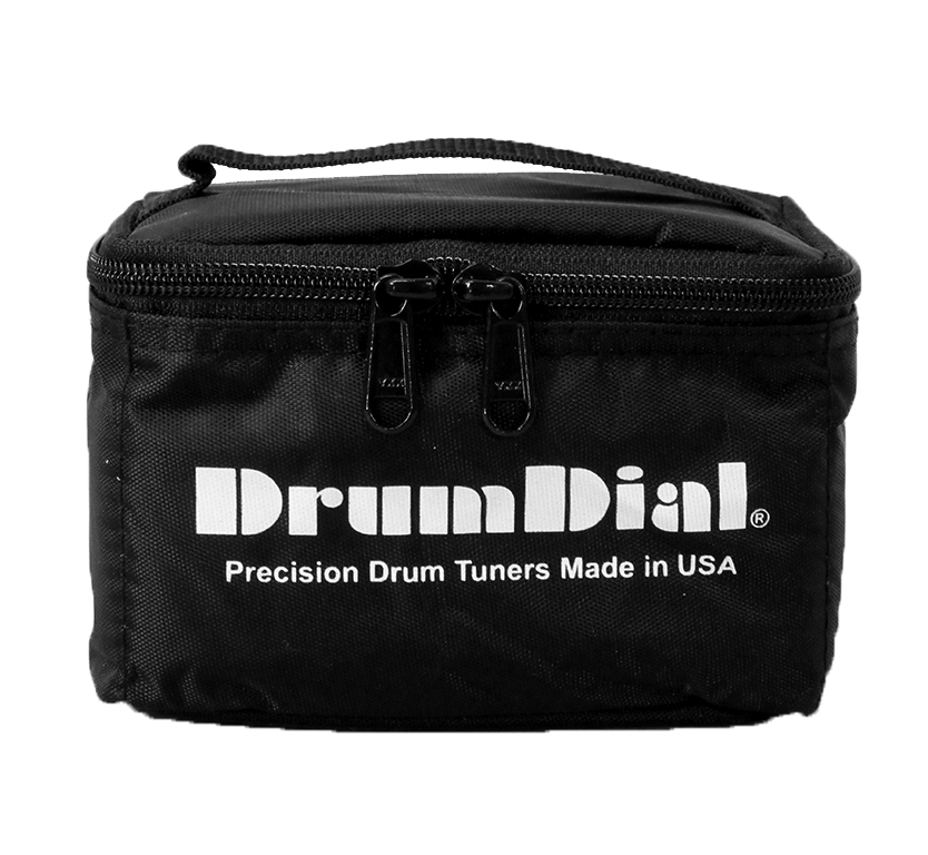 DrumDial Drum Tuner Nylon Carry Case w/ Foam Interior and Handle
