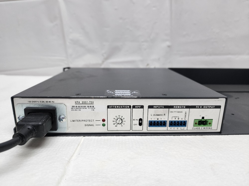 Extron XPA 2001-70V Audio Amplifier