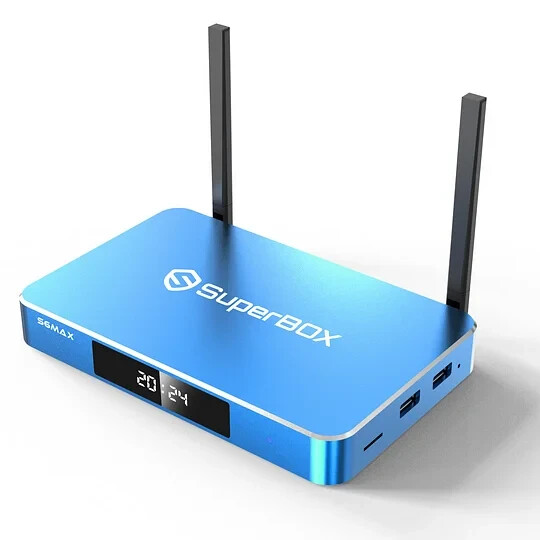 SuperBox S6 Max Android TV Box - No Fees - Authorized Distributor - Fast Ship!