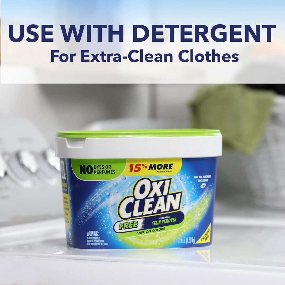 Free Versatile Stain Remover Powder, 3 Lb