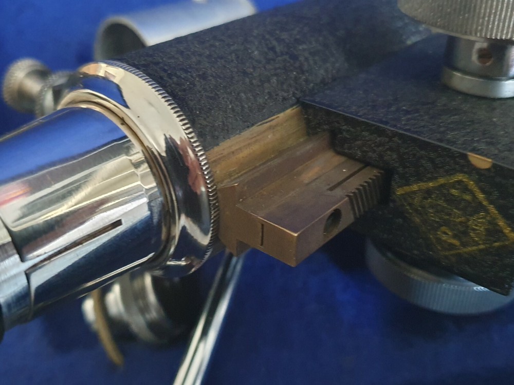 Antique Microscope Parts In Original Case To Identify