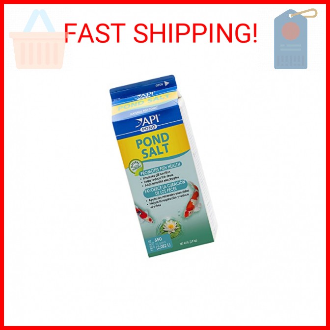 API POND SALT Pond Water Salt 4.4-Pound Container