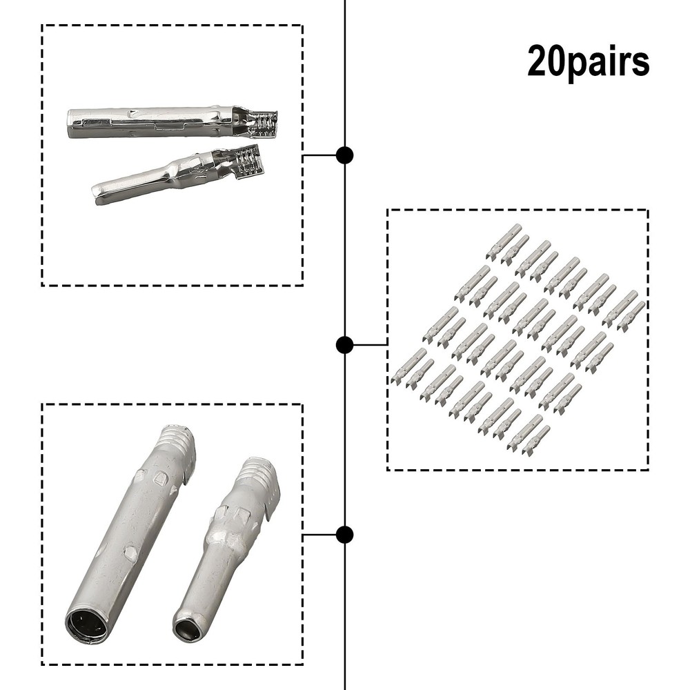 High Load Capacity Solar Cable Connectors for Large Current and Voltage