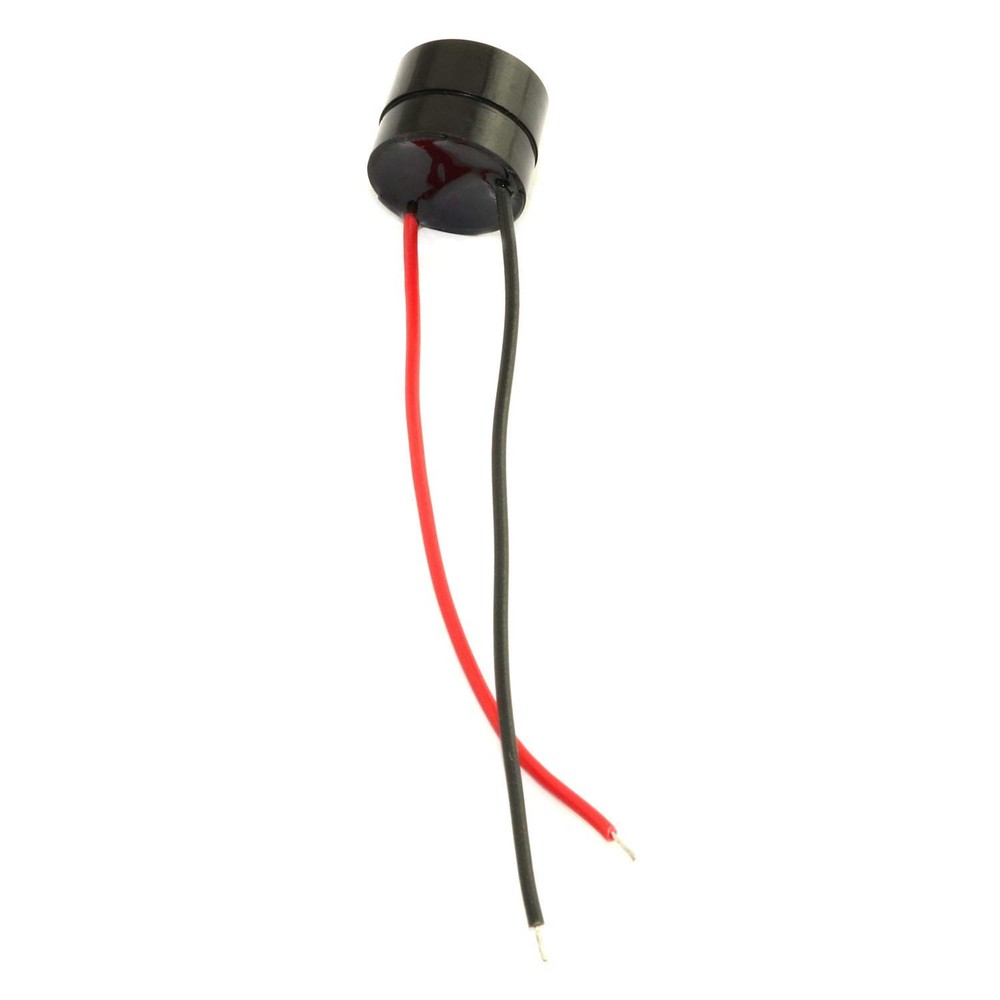 RuiLing 5pcs DC 12V Wired Active Electronic Buzzer Electromagnetic Type Black