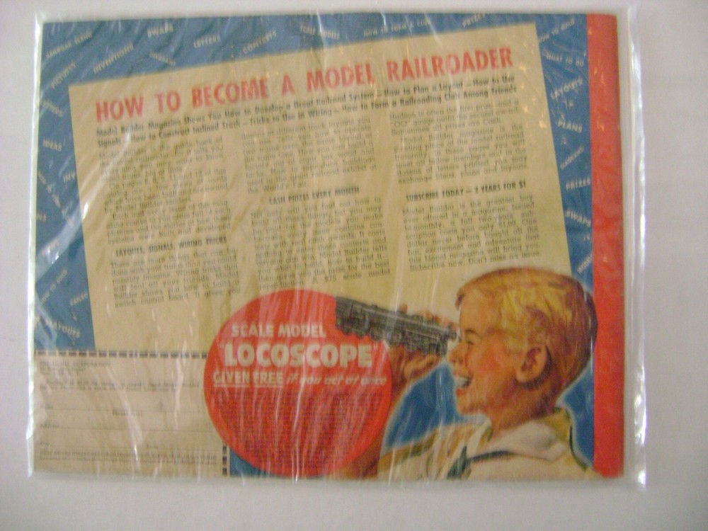 Lionel 1939 Consumer Catalog (Mint)
