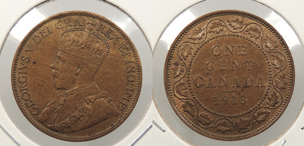 CANADA 1913 Cent #WC89699