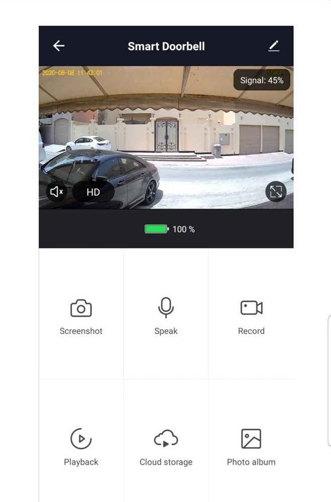 Low Powered Smart HD Doorbell