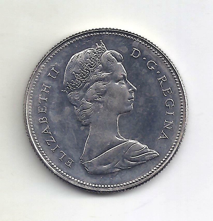 1968 Canadian Half Dollar