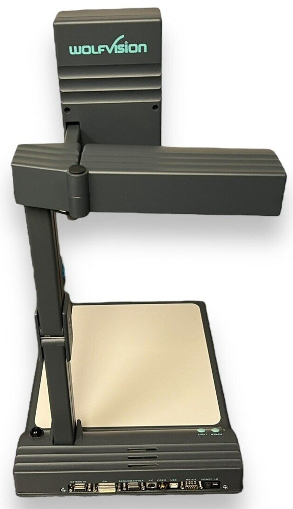 WolfVision VZ-8plus4 Document Visualizer - TESTED w/ CASE + ALL ACCESSORIES!!