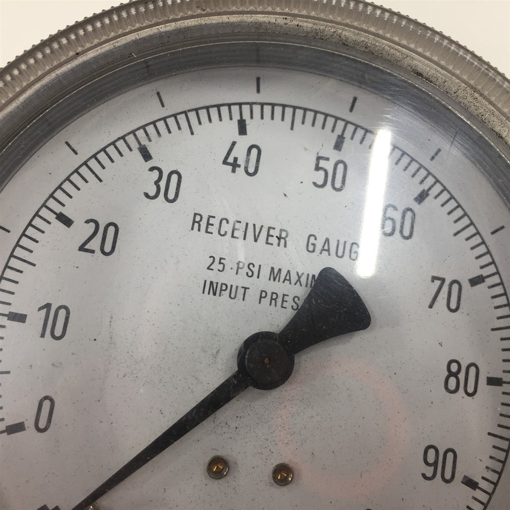 Wika Receiver Gauge 3-15PSI Panel Back Mount 4"