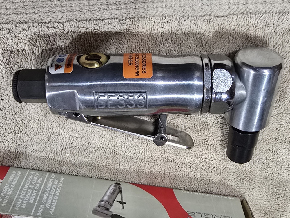 New Matco Tools / Silver Eagle SE333 Right Angle Die Grinder Air Pneumatic