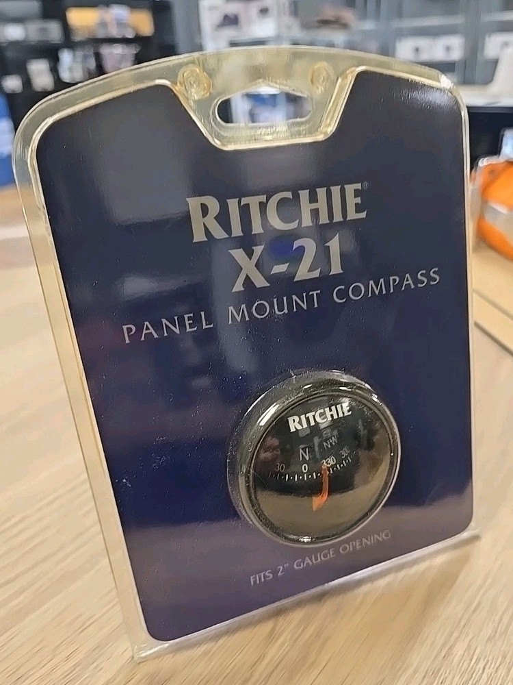 Ritchie X-21 PANEL Mount Boat Compass