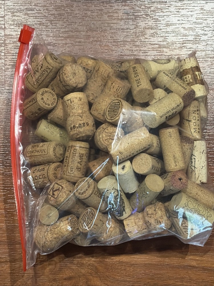 Natural Wine Corks Pack Of 100 Corks For Crafts And Great Diy Projects