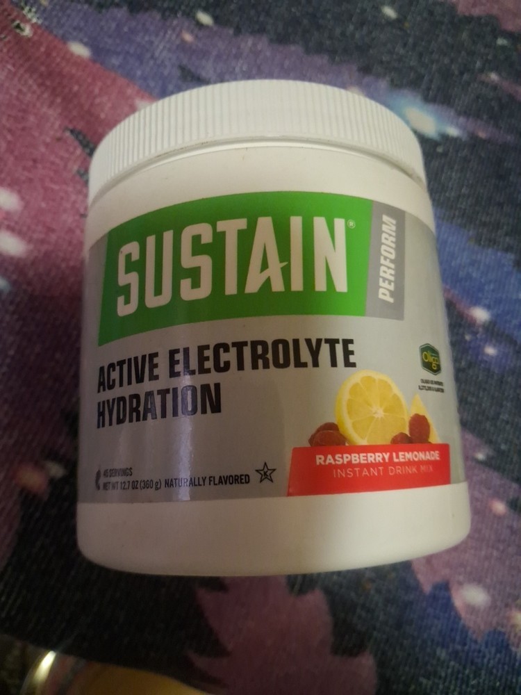 Sustain Active Electrolyte Hydration  Raspberry  Lemonade 12.7 Ounces