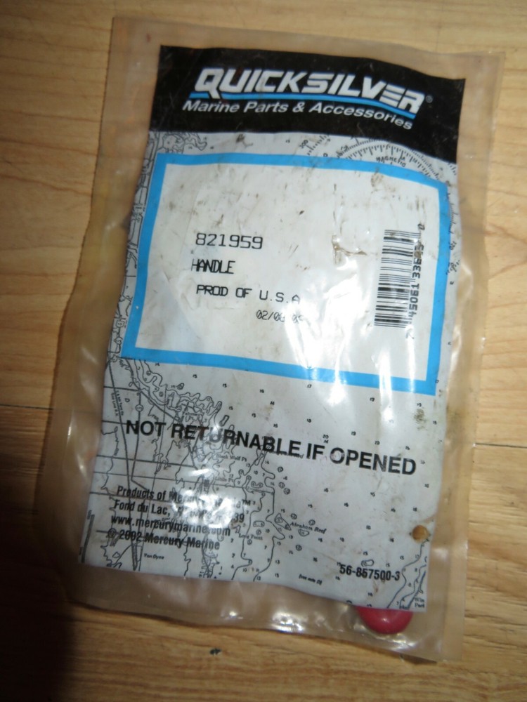 NOS Quicksilver Mercury Mariner Handle 821959