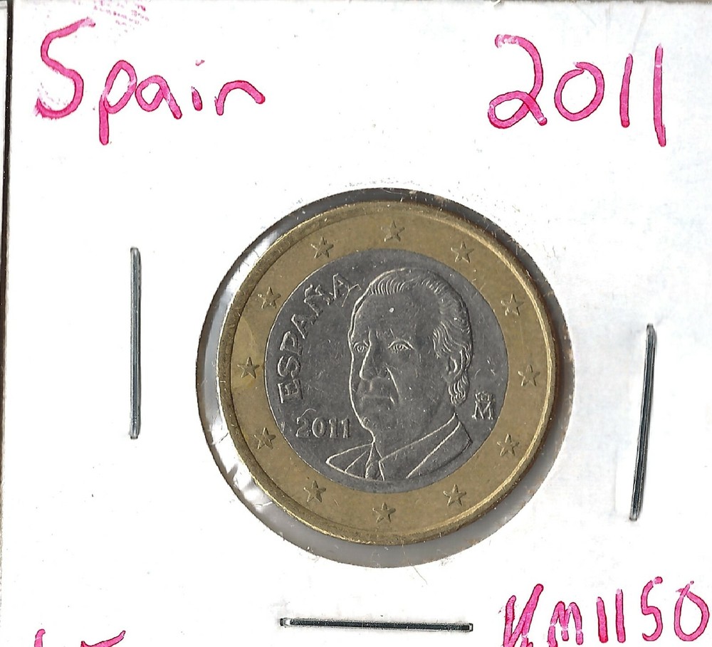 Coin Spain 1 Euro 2011 KM1150