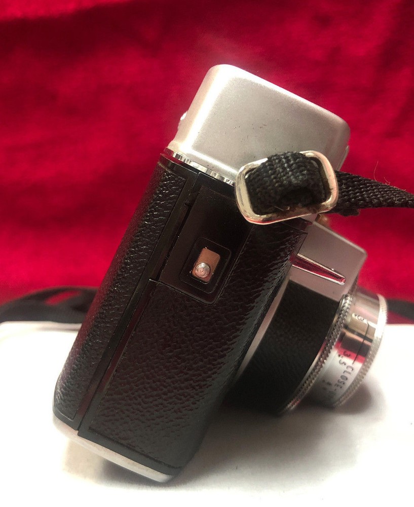 Vintage Kodak Automatic 35 Camera, Synchro 80 Shutter w/case parts or display