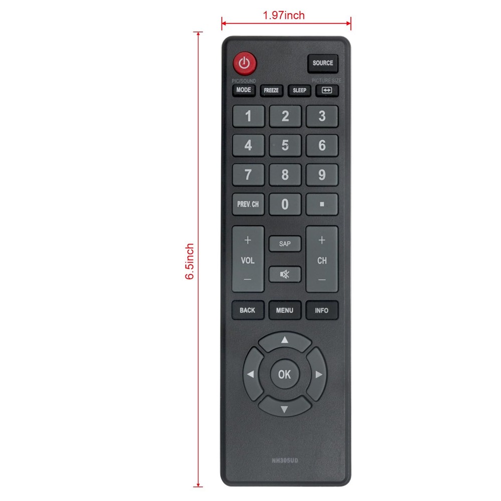 Universal Remote Control Replacement for Emerson TV No Programming Needed