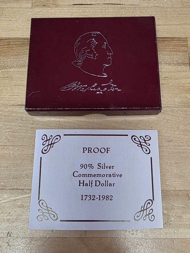 1732-1982 90% Silver Commemorative Half Dollar