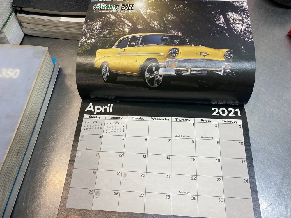 O’Reilly/First Call 2021 Calander