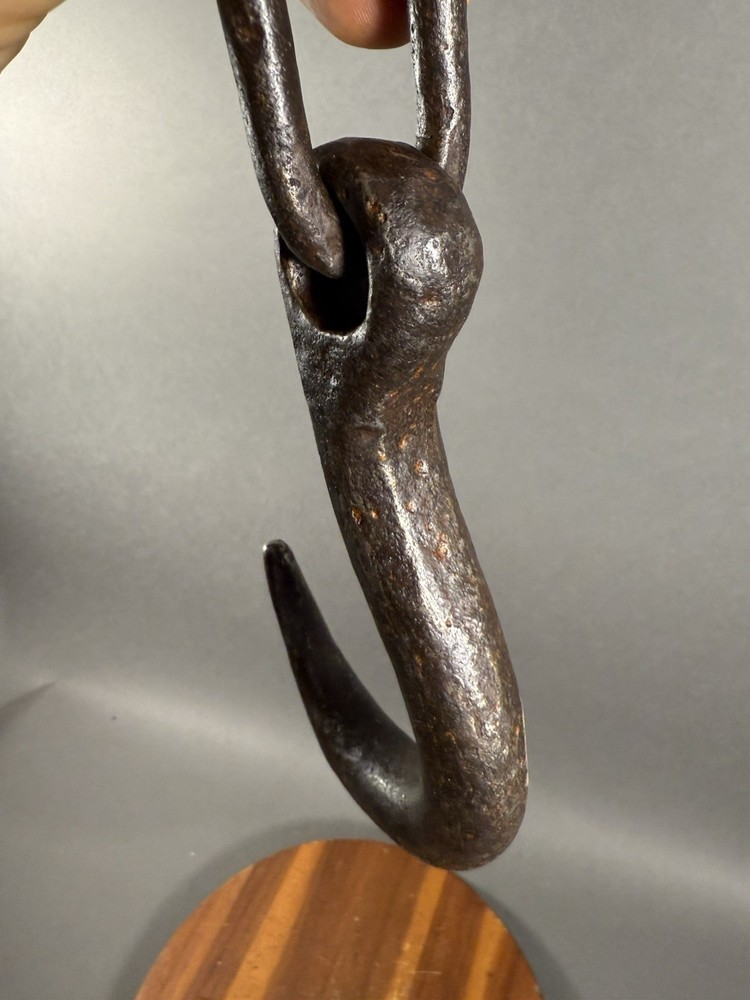 Antique Rigging Logging Hoisting Steampunk Heavy Duty Hook. Attractive Look.