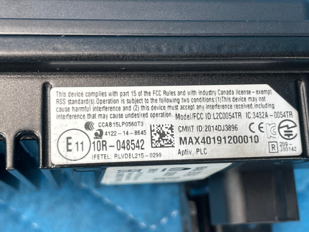 RAM 1500 Lane Departure Forward Facing Camera 2020 OEM