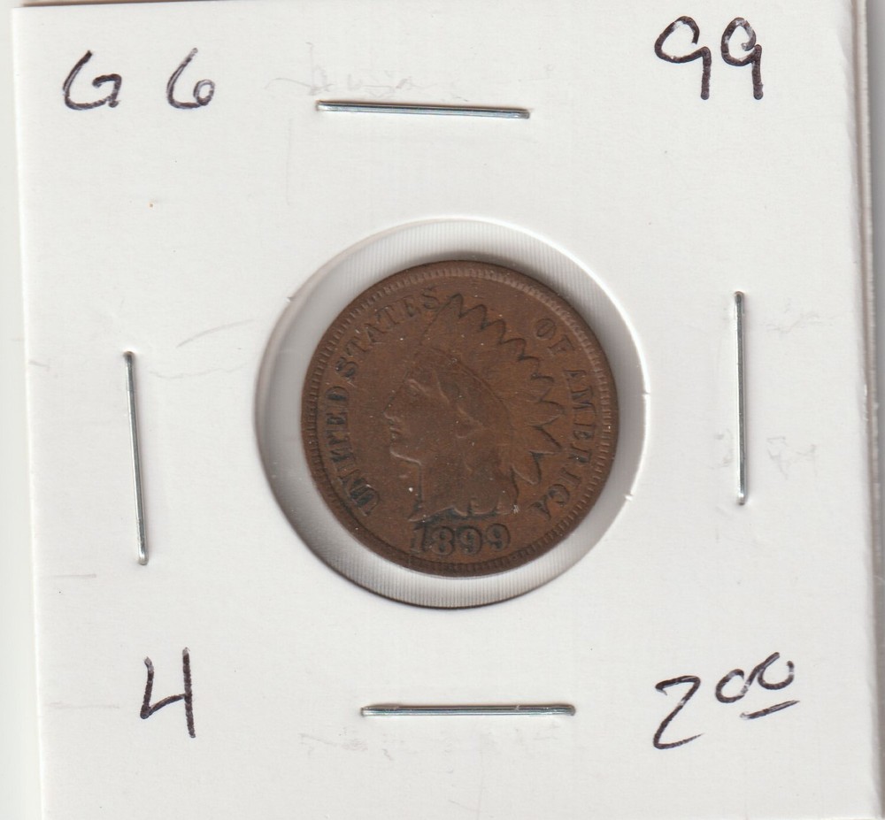 1899 Indian Head Penny #4
