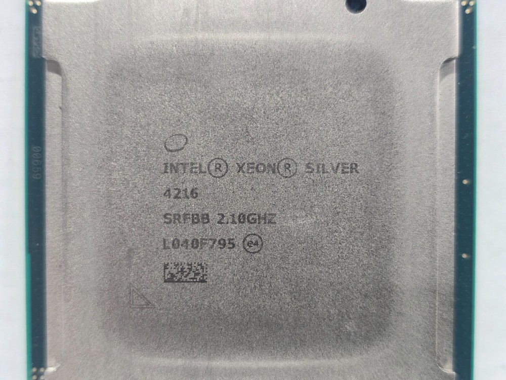 Intel Xeon Silver 4216 SRFBB 2.10 GHz 16 Core Server Processor FCLGA3647 CPU