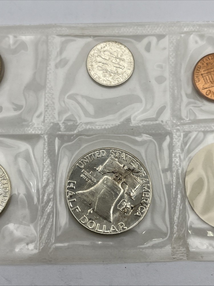 1963 US Silver Mint Sets Both P &D With Envelope