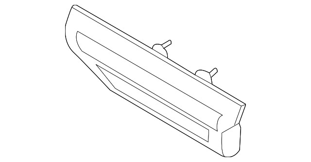 Genuine Ford Tailgate Handle JL3Z9943400FB