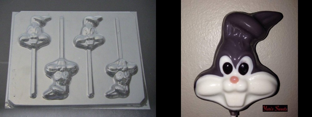 BUGS BUNNY Floppy Ears Easter Chocolate Soap Candy Mold