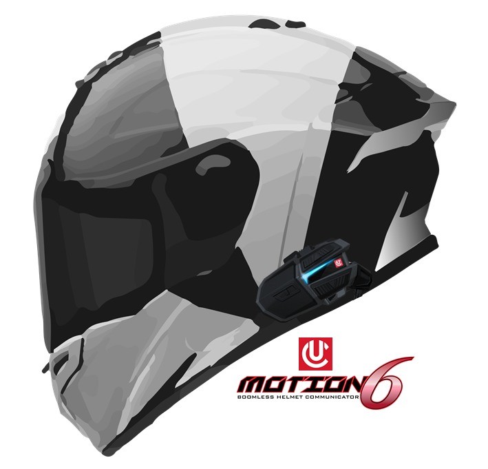 UCLEAR Motion 6 Dual Bluetooth Communicator System 180509