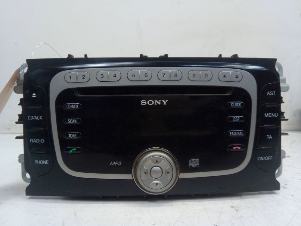 Radio/CD Changer Combination *CODE not present. Fits Ford Mondeo IV